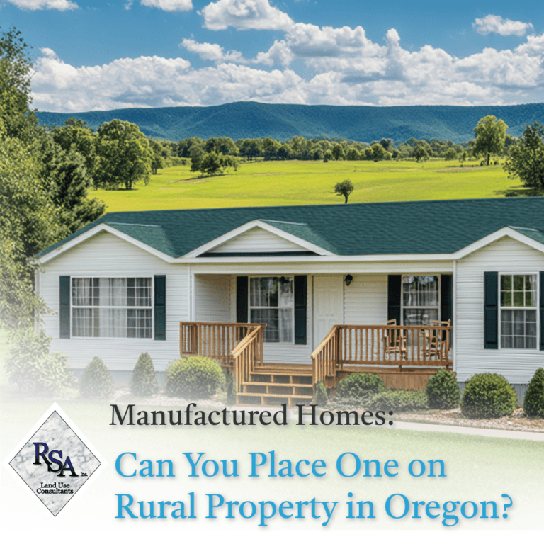 Manufactured Home Placement Oregon
